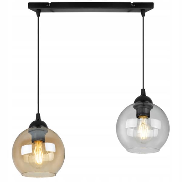 HÆNGELAMPE MODERNE ELEGANT GLASKUGLE