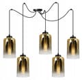 Miniatyrbillede 9 af 10: ELEGANT SPIDDERHÆNGENDE LAMPE GLASSKÆRM