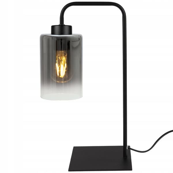 ELEGANT NAT-BORDSLAMPE AF GLAS