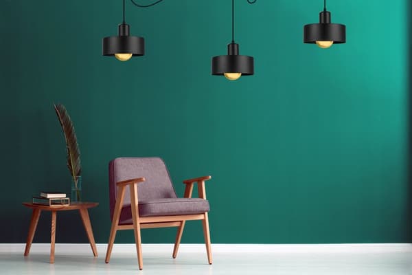 MODERN SPINDELHÄNGNINGSLAMPA METALL LAMPSKYDD