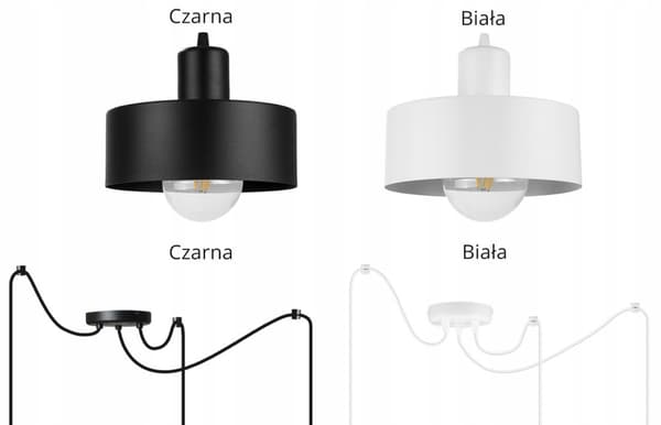 MODERN SPINDELHÄNGNINGSLAMPA METALL LAMPSKYDD