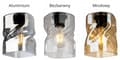 Miniatyrbild 2 av 10: NATTLAMPA BORDSLAMPA GLAS LED VAL