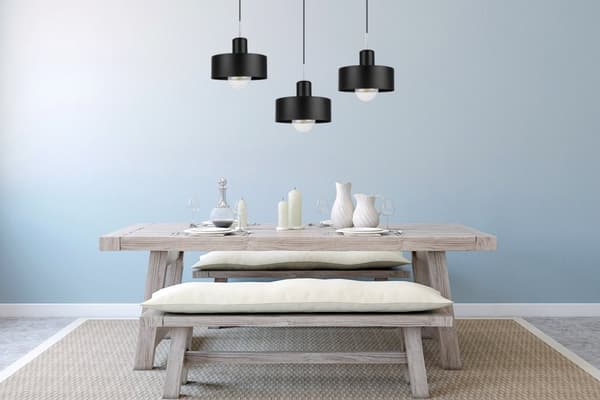 MODERN TAK HÄNGLAMPA METALL LAMPSKÄRM