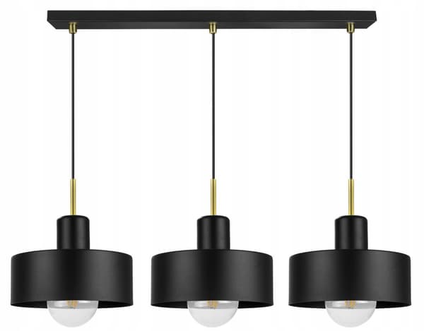 MODERNE LOFTHÆNGELAMPE METAL LAMPESKÆRM
