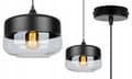 Miniatyrbillede 9 af 10: LOFTSLAMPE, GLAS PLAFON, LED SKÆRM