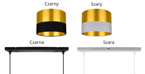 TAK HÄNGLAMPA LAMPSKÄRM GULD LED