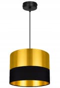 Miniatyrbild 5 av 10: TAK HÄNGLAMPA LAMPSKÄRM GULD LED