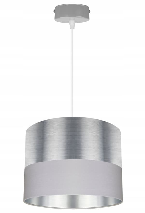 HÆNGE LOFTSLAMPE LAMPESKÆRM KROM LED