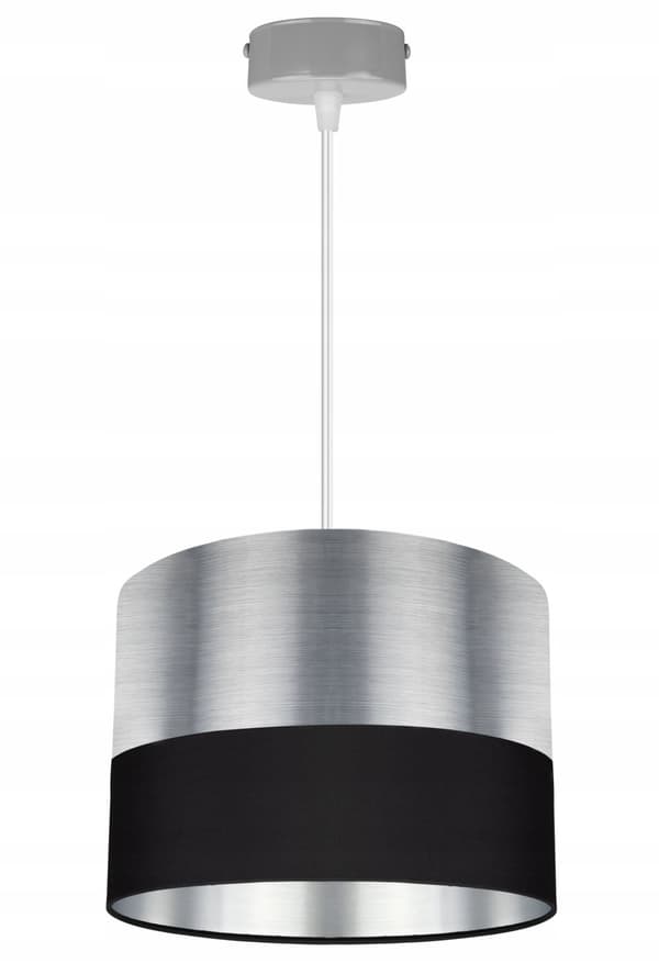 HÆNGE LOFTSLAMPE LAMPESKÆRM KROM LED