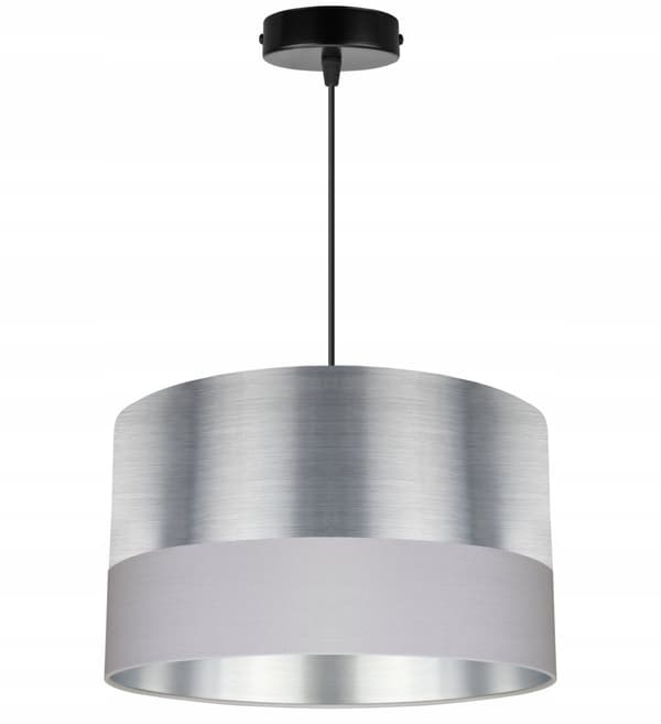 HÆNGE LOFTSLAMPE LAMPESKÆRM KROM LED
