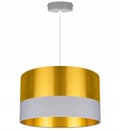 Miniatyrbild 5 av 10: TAK HÄNGLAMPA LAMPSKÄRM GULD LED