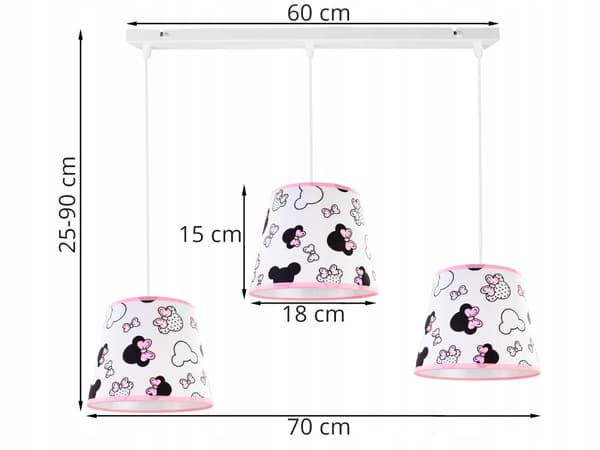 LOFT TAK HÄNGLAMPA BARN LAMPSKÄRM LED