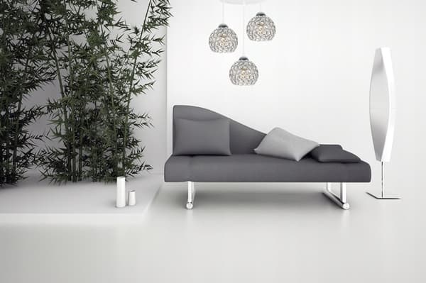 KROM HÄNGLAMPA LJUSSTAKARE TAKLAMPA LED KRISTALLER