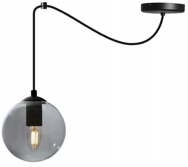 LOFT HÆNGELAMPE GLASKUGLESPIDER LED