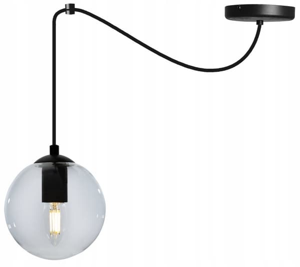 LOFT HÆNGELAMPE GLASKUGLESPIDER LED