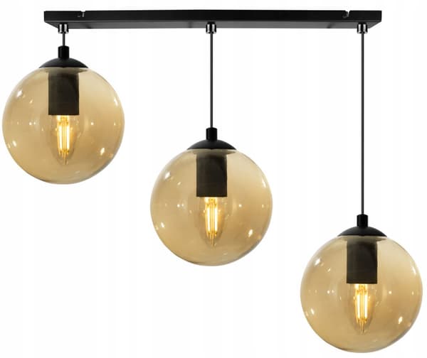 TAK HÄNGLAMPA GLASKULA LED VAL