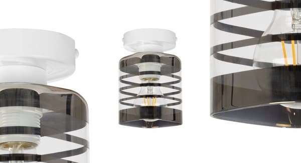LOFTSLAMPE LOFTSLAMPE VÆGLAMPE STÅL LED