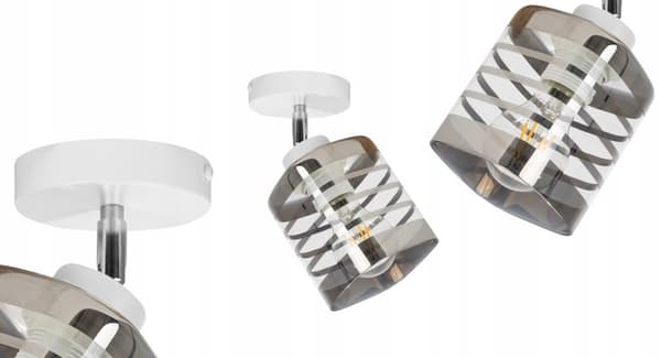 LOFTSLAMPE LOFTSLAMPE VÆGLAMPE STÅL LED