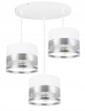 Miniatyrbild 8 av 10: TAK HÄNGLAMPA MODERN KROM LAMPSKÄRM LED