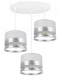 Miniatyrbild 9 av 10: TAK HÄNGLAMPA MODERN KROM LAMPSKÄRM LED