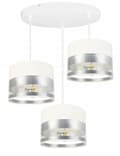 Miniatyrbild 10 av 10: TAK HÄNGLAMPA MODERN KROM LAMPSKÄRM LED