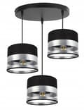 Miniatyrbild 1 av 10: TAK HÄNGLAMPA MODERN KROM LAMPSKÄRM LED