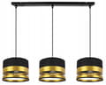 Miniatyrbild 1 av 10: TAK HÄNGLAMPA MODERN GULD LAMPSKÄRM LED