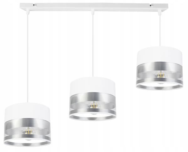 LOFT HÆNGELAMPE MODERNE KROM LAMPESKÆRM LED