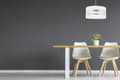 Miniatyrbild 6 av 10: TAK HÄNGLAMPA ELEGANT KROM LAMPSKÄRM LED