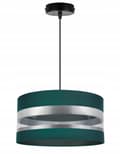 Miniatyrbild 7 av 10: TAK HÄNGLAMPA ELEGANT KROM LAMPSKÄRM LED
