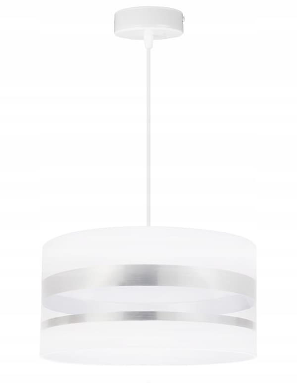 TAK HÄNGLAMPA ELEGANT KROM LAMPSKÄRM LED