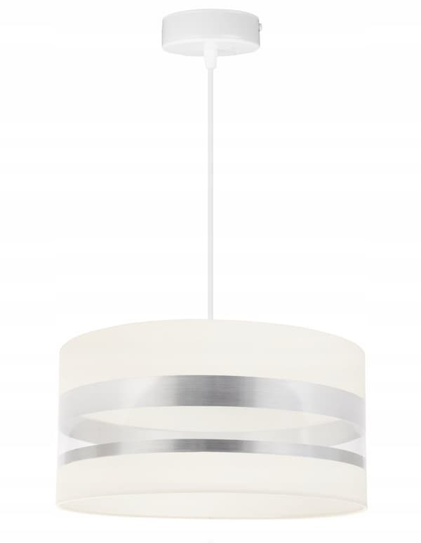 TAK HÄNGLAMPA ELEGANT KROM LAMPSKÄRM LED