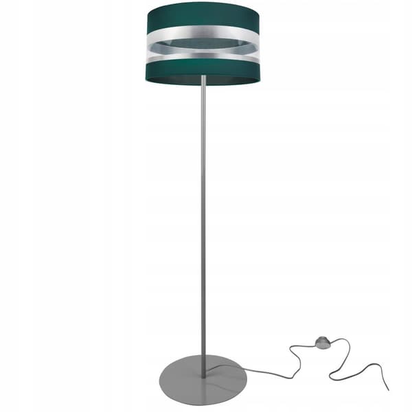 GULVLAMPE KROM FARVER SKYGGE FLASKE GRØN