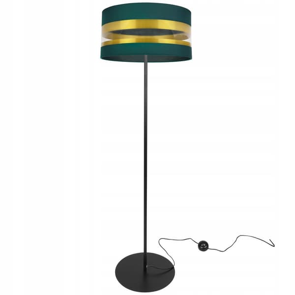 STULRLAMPE GULD LAMPESKÆRM ELEGANTE FARVER
