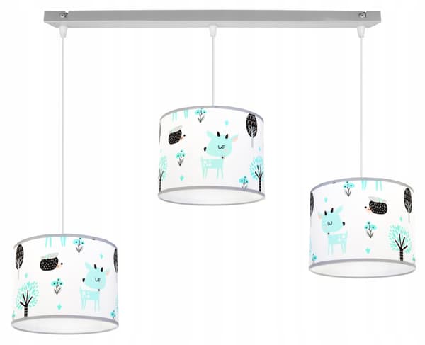 LOFT TAK HÄNGLAMPA BARN LAMPSKÄRM LED