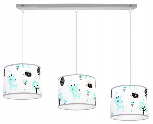 LOFT TAK HÄNGLAMPA BARN LAMPSKÄRM LED