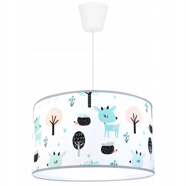 BØRNELOFT HÆNGELAMPE LED LAMPESKÆRM BAMBI