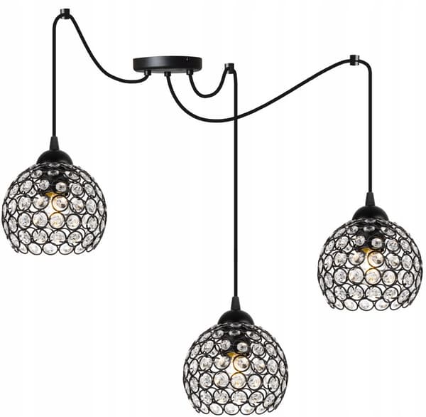 LOFT HÆNGELAMPE SPIDER CRYSTAL LOFTSLAMPE