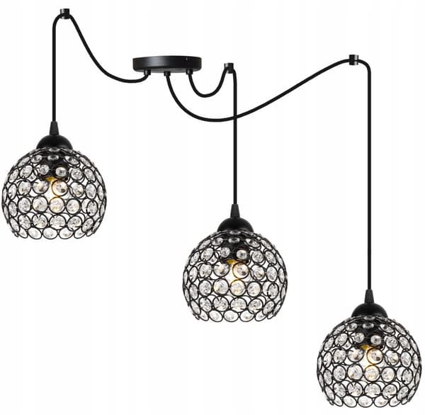 LOFT HÆNGELAMPE SPIDER CRYSTAL LOFTSLAMPE