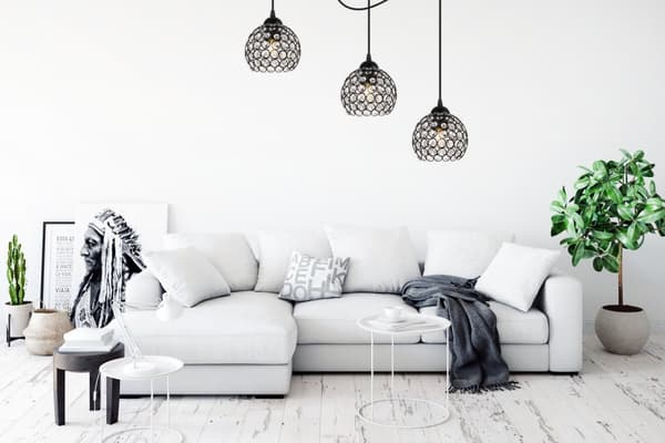 LOFT HÆNGELAMPE SPIDER CRYSTAL LOFTSLAMPE