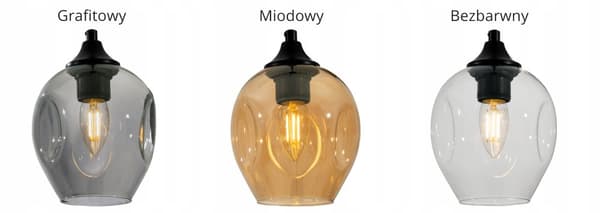MODERNE LOFT-HÆNGELAMPE SPIDDERGLAS