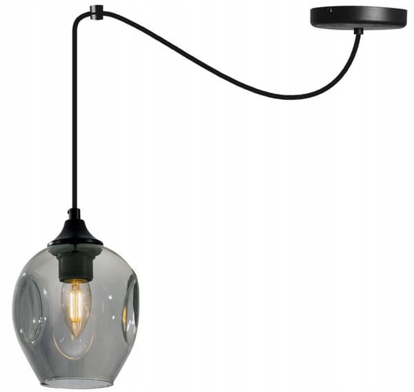 MODERN TAK HÄNGLAMPA SPIDER GLAS