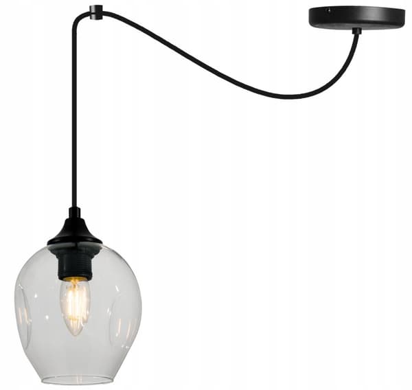 MODERN TAK HÄNGLAMPA SPIDER GLAS