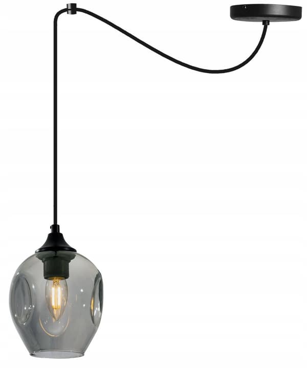 MODERN TAK HÄNGLAMPA SPIDER GLAS