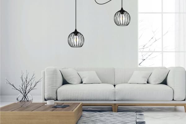 MODERN HÄNGLAMPA SPIDER TAKTRÅD
