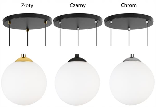 LOFTSLAMPE PLAFON BALL GULD KROM LED