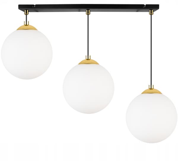 HÄNGANDE TAKLAMPA TAKKULA GULD KROM LED