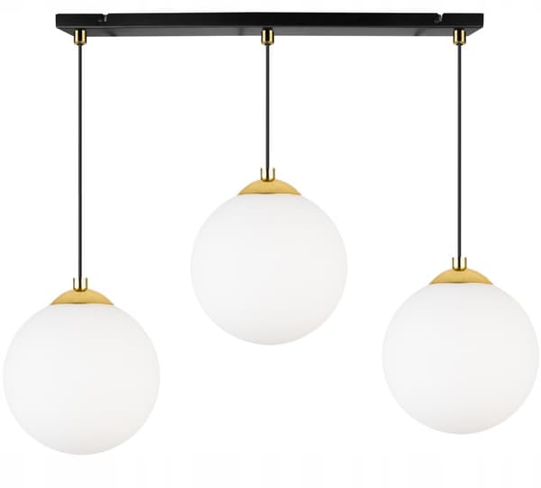 HÄNGANDE TAKLAMPA TAKKULA GULD KROM LED