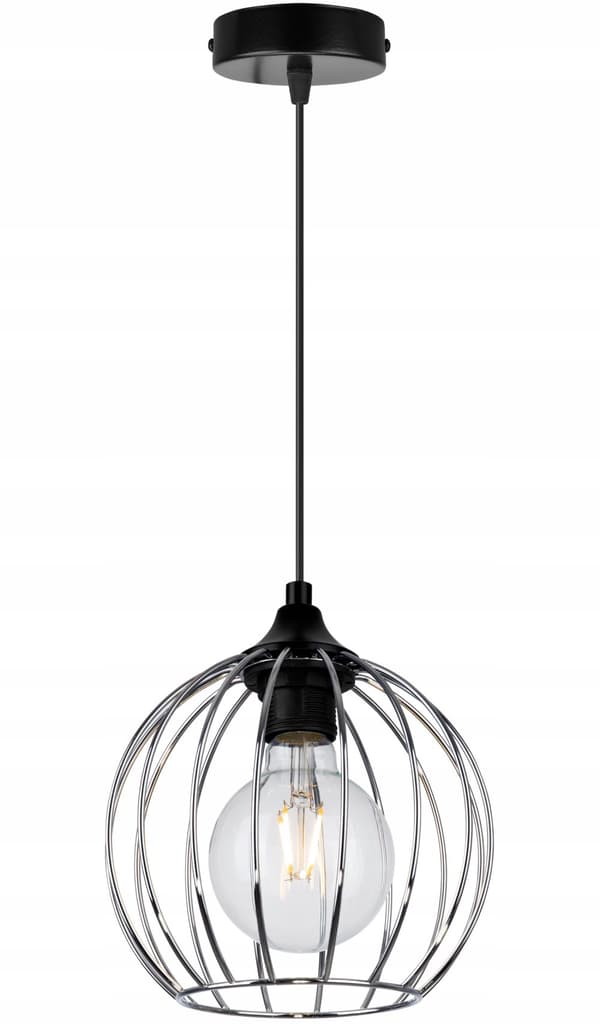 HÆNGENDE LOFTSLAMPE TRÅD KROM LED