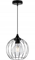 Miniatyrbillede 7 af 10: HÆNGENDE LOFTSLAMPE TRÅD KROM LED